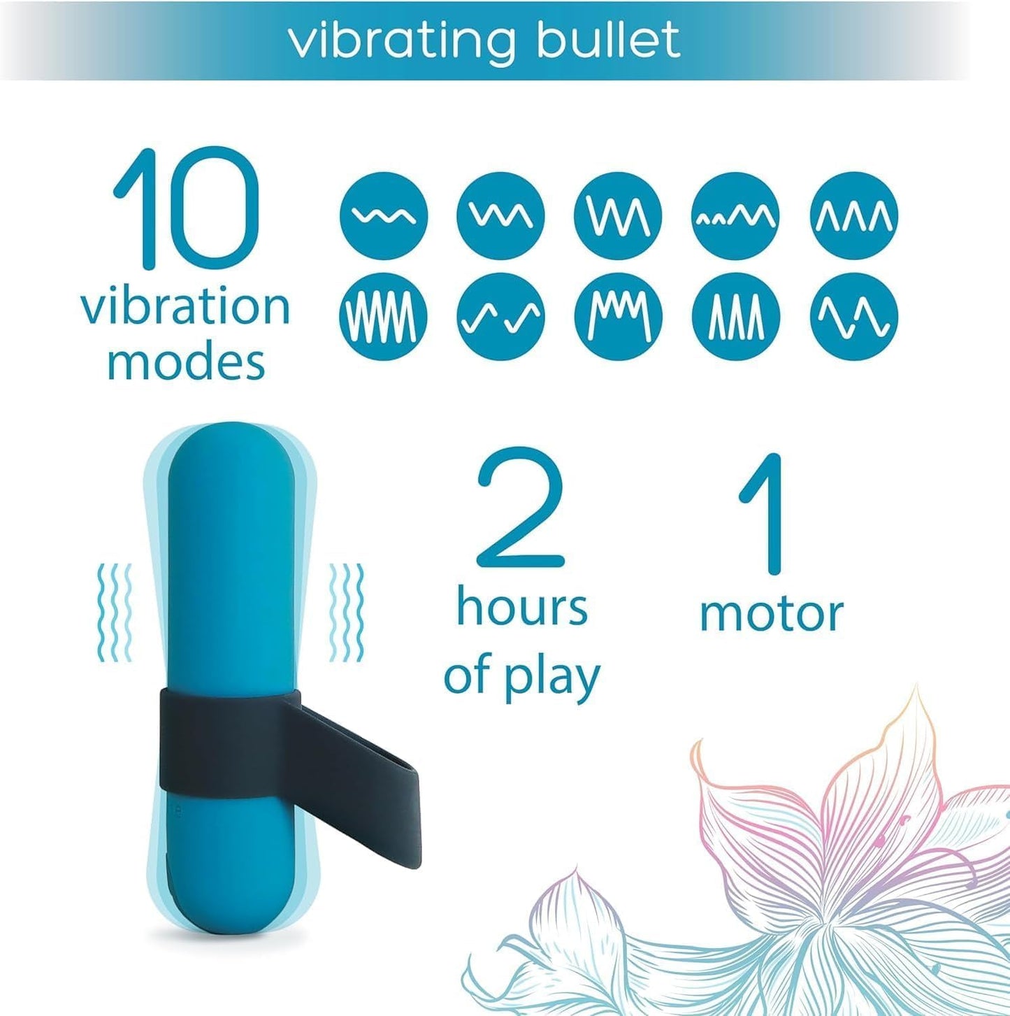 plusOne Bullet Vibrator for Women,